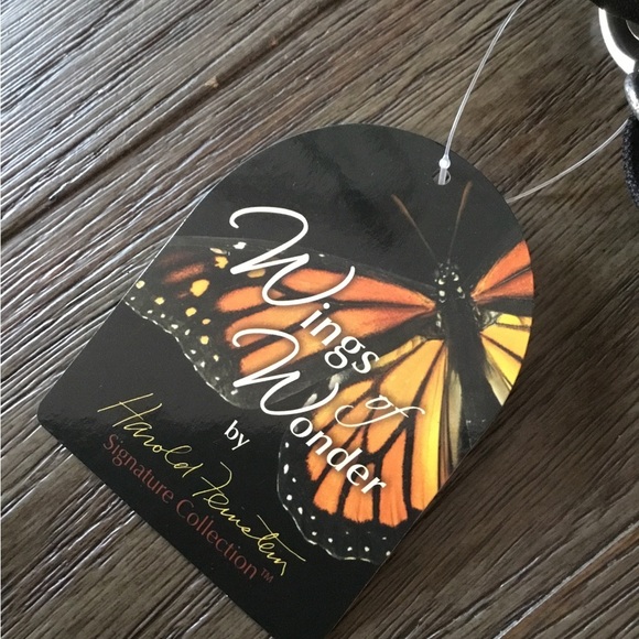 Colorful Butterfly Print Crossbody Bag NWT - Picture 4 of 5